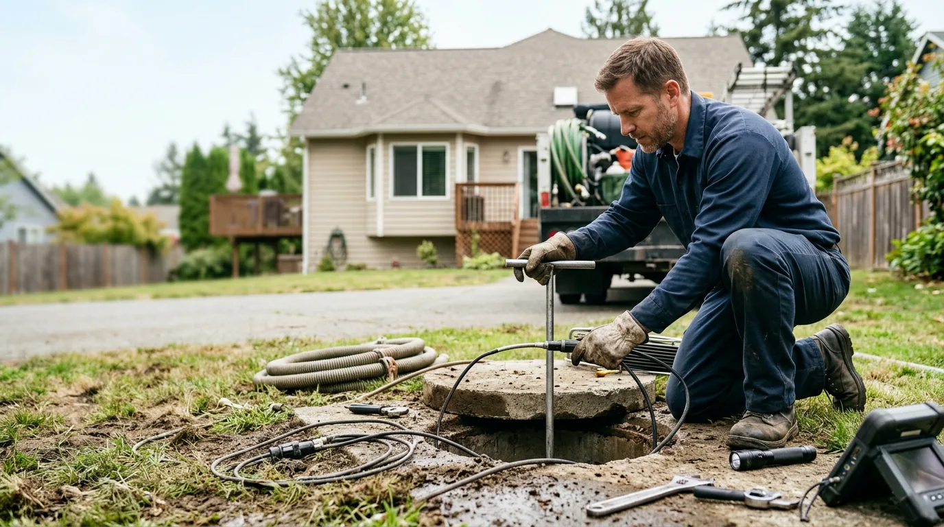 Septic Tank Pumping in Center Line, MI